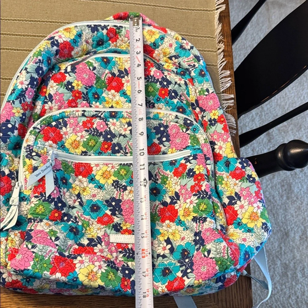 Vera Bradley Floral Multicolor Backpack - Picture 4 of 5